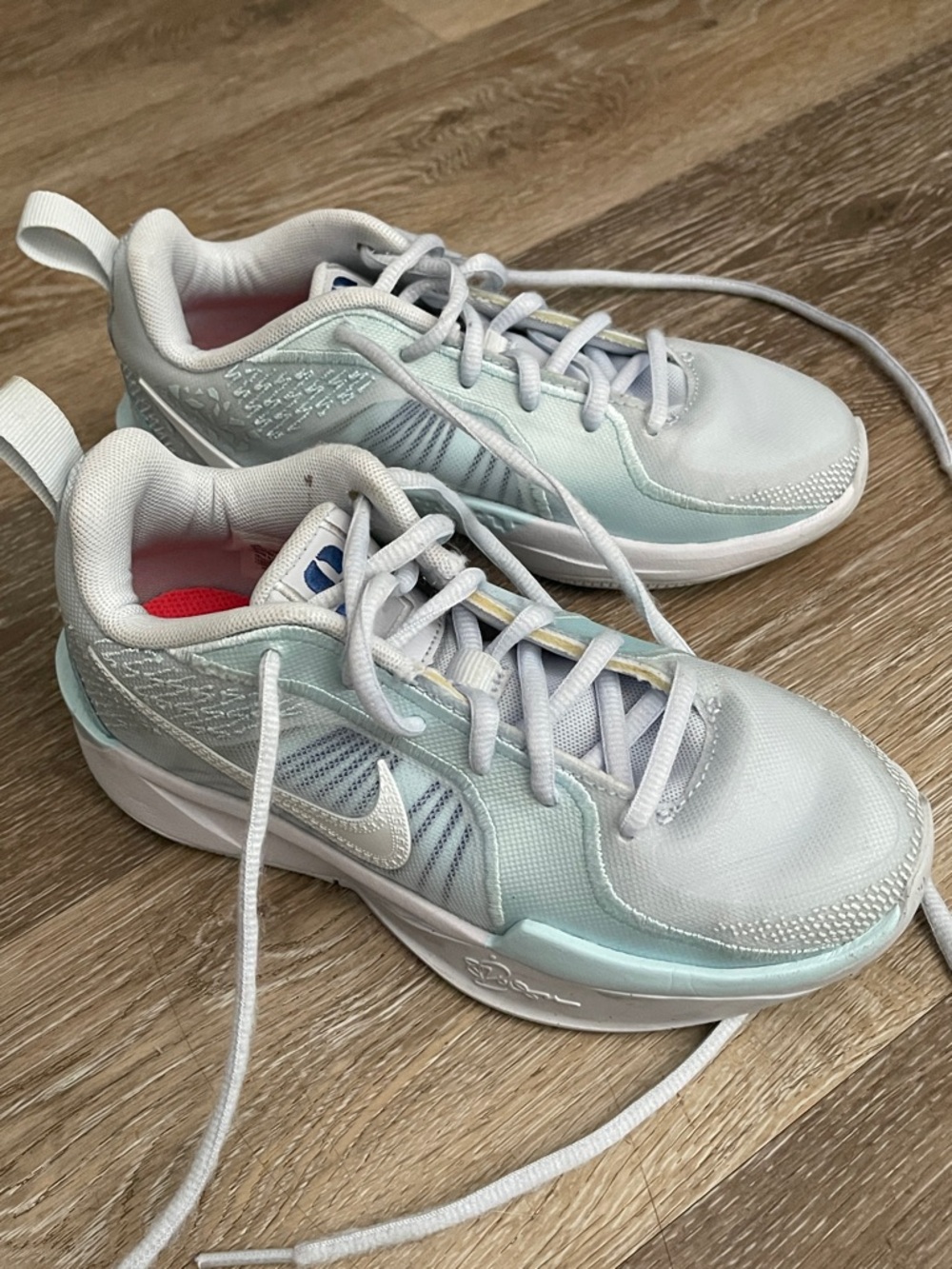 Nike Sabrina 2 conductor blue basketball sneakers 1Y kids